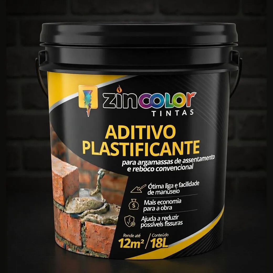 Aditivo Plastif 500ML Zincolor